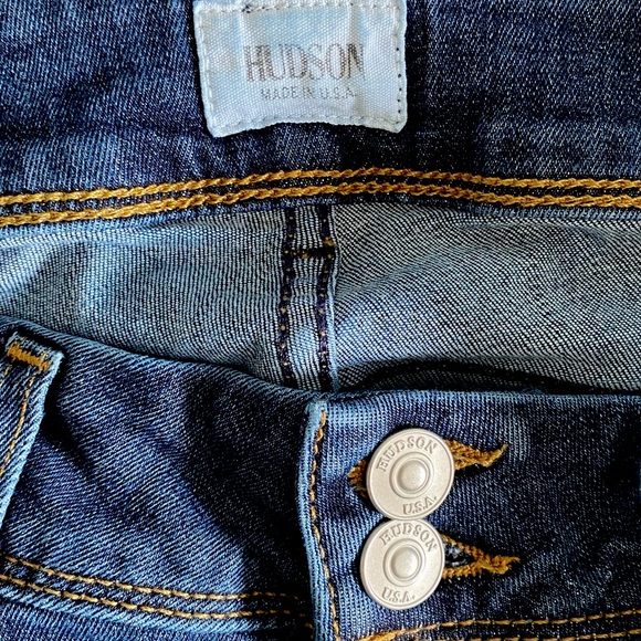 Hudson Ginny Crop Straight Cuff SZ 26 - Picture 7 of 10